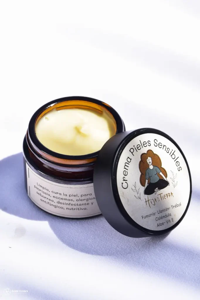 Crema pieles sensibles